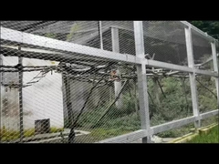 Duurzaam architectonisch roestvrijstalen kabelscherm netbuckle weeftype