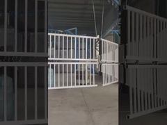 European Design 10FT Tubulaire stalen poort Custom Decorative Iron Fencing