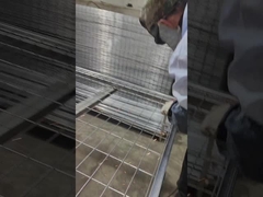 Gegalvaniseerde ketenverbinding omheining 6x12 Tijdelijk bouw hek paneel