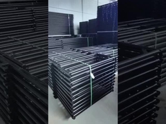 Blauwe kleur Luxe Kennel Building Dog Run Commerciële hondenkennels Boarding Kennel