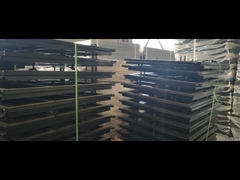 Zwarte vouwbare explosiebestendige barrière 1,5 m Concertmenigte barrières