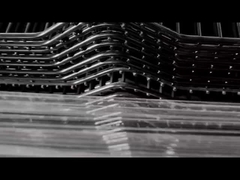 Hoogsnel gegalvaniseerd beveiligd 358 hek PVC anti-klim hek met spike