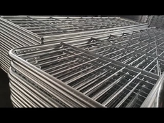 Gegalvaniseerde verkeersveiligheid Metalen voetgangersmassabeheersingsbarrière Tijdelijk hek 1.1M