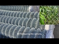 Elektro gegalvaniseerd diamanten gaas 2 inch keten link boerderij hek