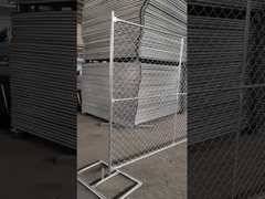 Metalen tijdelijke hekken