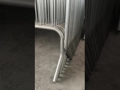 Draagbare beugel voor de controle van de menigte voor stalen hekken voor vocale concerten