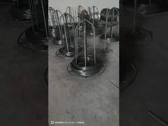 1.8M Pvc bedekt V buigend gebogen gaas hek Tuin buiten 3D hek met perzik vorm post