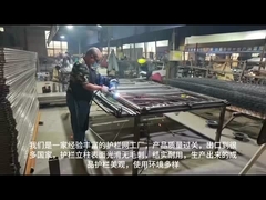 PVC-gecoate gelaste omtrek metalen stalen hek voor isolatie van werkplaatsen