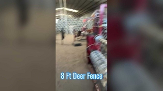 Sterke hertenomheining 8 ft hoogte gegalvaniseerd gaas