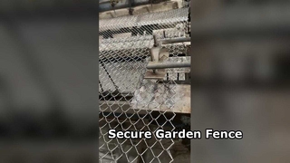 Duurzaam tuinhek 10M kettingschakel gaas