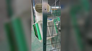 V-vormige 3D-veiligheidshek Duurzaam tuinhekwerk