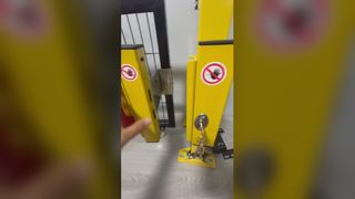 Industriële robotveiligheidshek Magazijnbeveiligingsoplossing