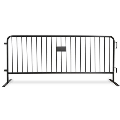 High Security Hot-dipped Galvanized Metal Crowd Control Barrier with 5000N Vertical Load and 1.1*2.2m Panel Size