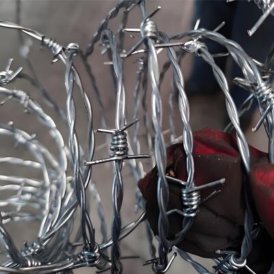 Extra Sharp Points Heavy Gauge Hot Dip Galvanized Razor Barbed Wire for Industrial Security