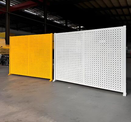 PVC Coated Modular Design Powder Coated Workshop Isolation Fence and Steel Mesh Fencing for Warehouse Safety