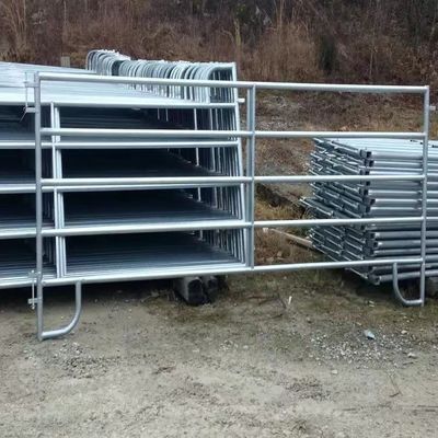 Draagbare stalen panelen voor veehuizen en voor koeien en schapen