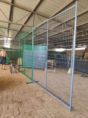 Draagbare tijdelijke hekken buiten Gelast gaas hekken panelen Corrosiebestendige