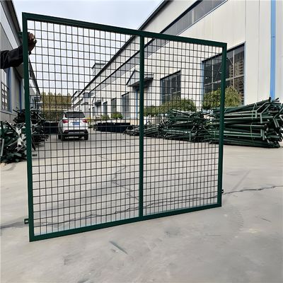 2M Iron Wire Mesh Fence PVC coated voor Garden Road Railway Airport