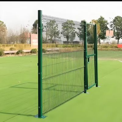 3D gelast gaaspaneel buigend gebogen buitentuin hek