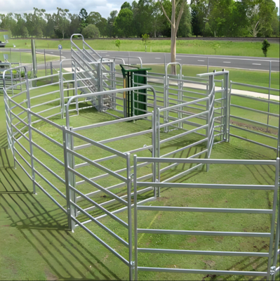 Zeer Veilig Verzinkt Stalen Buitenhek voor Veehouderij, Rundvee, Erf en Omheining