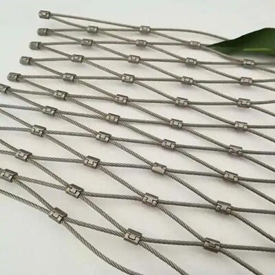 SS316 Draadtouw Net Flexibel roestvrij staal kabel Webnet X Tend touw mesh