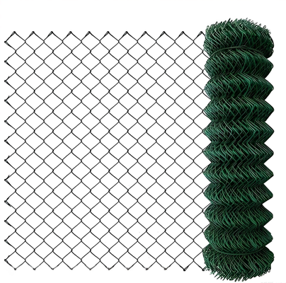 2.0 mm Draad PVC bedekte ketenheining met diamantgat voor landbouw- en tuingebruik