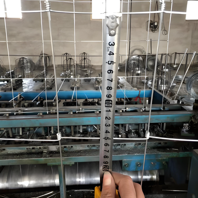 1.8 mm lijndraad hoogtensilve veezag met vaste knoop en warm gedompeld gegalvaniseerd oppervlak