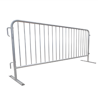 Hot Dip gegalvaniseerde menigtebeheersbarrière Hoogte 1m Lengte 2m Zwaar werk tijdelijk hek voor evenement veiligheid