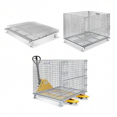 Roestvrij staal 316 thermisch verzinkte antiroest gaasopslagkooi 1200x800x1000mm