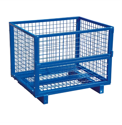 Gaasopslagkooi 5,0 mm Rastergrootte 5,8 mm Draaddikte Stapel omhoog Neerklapbaar 1200 x 800 x 1000 mm
