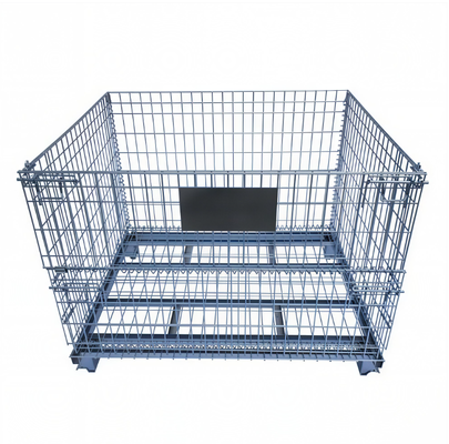 Stackable Wire Mesh Storage Cage 1200x800x1000mm Hot-Dip Galvanized High Stack Stack Up